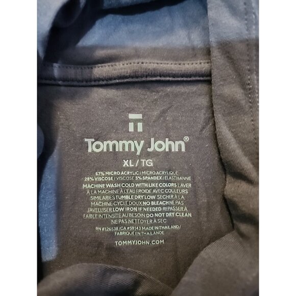 Tommy John Lounge Pajama Set Mens Size XL & 2XL Pants Shirt Second Skin Soft - Picture 4 of 7